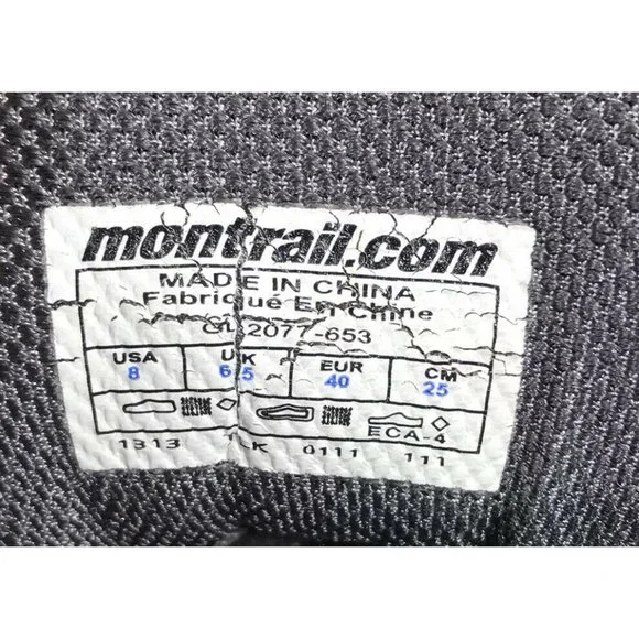 Montrail Trail Running Shoes Womens Size 8 Athletic Jogging Training Hiking - Picture 8 of 12